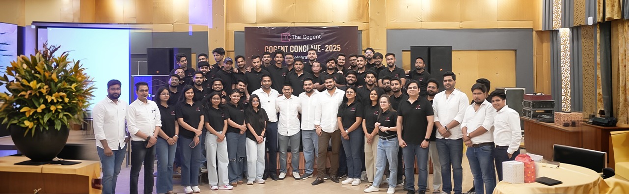 The Cogent team at Cogent Conclave 2025 - a leading digital marketing agency in Jaipur, India.